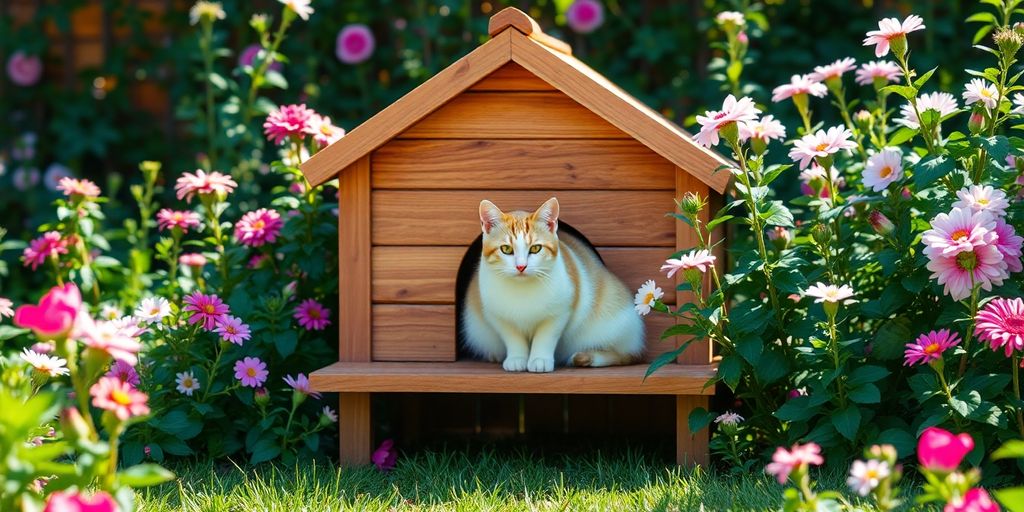 Katzenlaube: Sicherer Freigang für Garten und Balkon