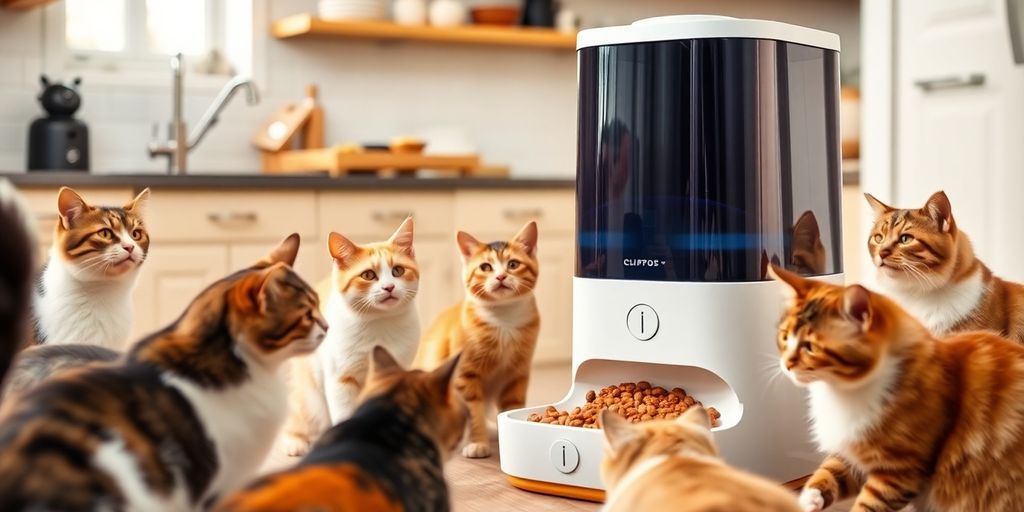 Katzenfutterautomat: der richtige für deine Katze