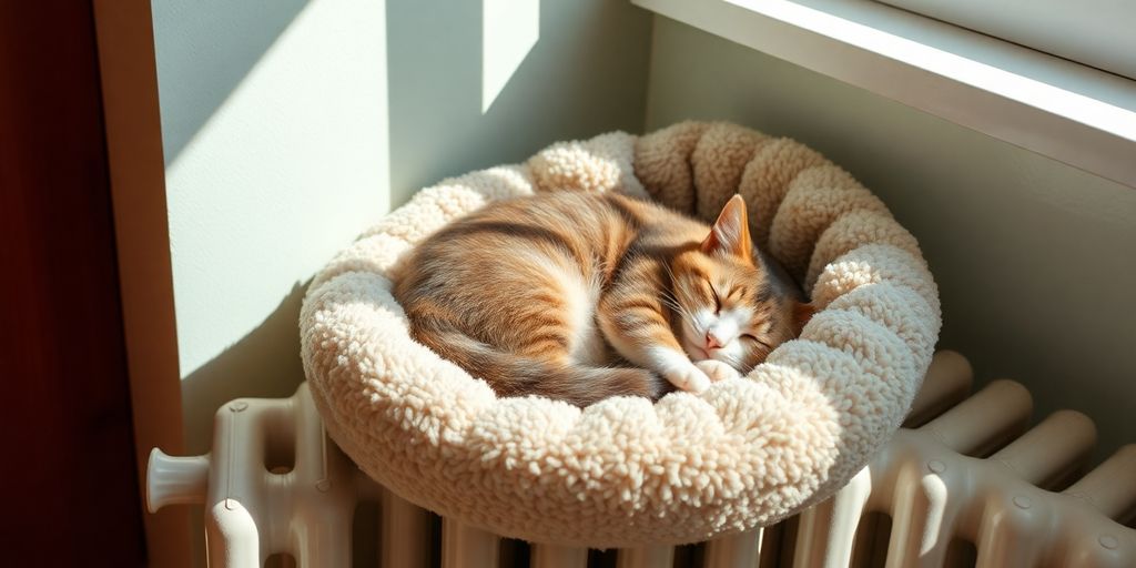 Katzenbett für die Heizung: warmer Schlafplatz im Test